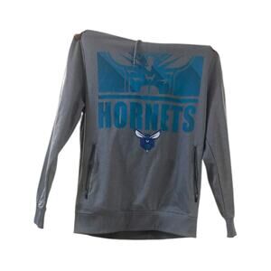 Charlotte Hornets gray hoodie size small